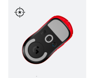 Logitech G PRO X Superlight czerwona - 1080188 - zdjęcie 9